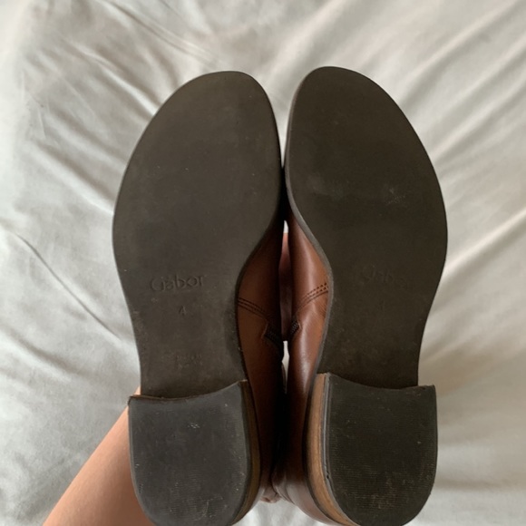 Gabor Brook Brown Leather Equestrian Riding Boot Size 6.5 - Picture 9 of 16